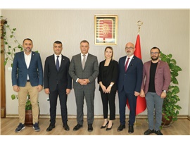 MERSİN CUMHURİYET BAŞSAVCISI TOLGAHAN ÖZTOPRAK’A ZİYARET