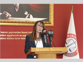 AV. FATMA DEMİRCİOĞLU: “KADINA ŞİDDETLE MÜCADELE SİYASET ÜSTÜ YÜRÜTÜLMELİ