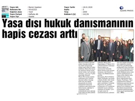 BASINDA BAROMUZ (Yasa Dışı Hukuk Danışmanının Hapis Cezası Arttı)