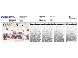 Mersin Barosu Limon Çiçeği Turnuvası düzenlendi