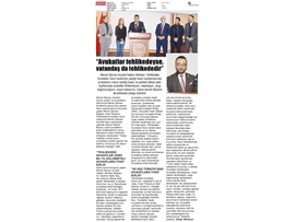 Tehlikedeki Avukatlar Günü basın açıklaması
