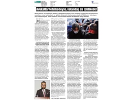 Tehlikedeki Avukatlar Günü basın açıklaması
