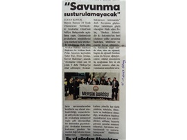 Tehlikedeki Avukatlar Günü Basın Açıklaması