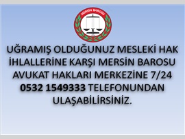 MESLEKTAŞLARIMIZA DUYRULUR