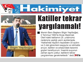 BASINDA BAROMUZ (Baro Bşk. Bilgin Yeşilboğaz: Madımak'ta Adalet İstiyoruz)