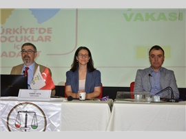 MERSİN BAROSU ‘ÇOCUK ADALET SİSTEMİ UYGULAMALI EĞİTİM ÇALIŞTAYI’ NA KATILDI (02.07.2018)