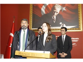 YEŞİLBOĞAZ: “MESLEKTAŞLARIMIZI ADALET VE HUKUK ARAYIŞIMIZA DESTEK VERMEYE DAVET EDİYORUM”