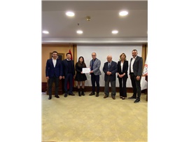 AVUKATLARIMIZA ARABULUCULUK SERTİFİKASI TAKDİM EDİLDİ