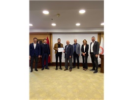 AVUKATLARIMIZA ARABULUCULUK SERTİFİKASI TAKDİM EDİLDİ