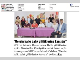 BASINDA BAROMUZ (Balık Çiftliklerine Karşı Basın Açıklaması)