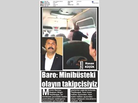 BASINDA BAROMUZ (Dolmuşta Kadına Şiddete Tepki)