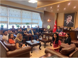 İYİ PARTİ MERSİN İL GENÇLİK KOLLARINA ÜYE MESLEKTAŞLARIMIZDAN ZİYARET