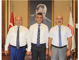 MERSİN C.BAŞSAVCI VEKİLLERİNDEN, BARO BAŞKANIMIZ ÖZDEMİR’E ZİYARET