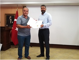 ARABULUCULUK EĞİTİMİNİ TAMAMLAYAN MESLEKTAŞLARIMIZ SERTİFİKALARINI ALDI