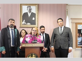 YEŞİLBOĞAZ: “ADALETİN YILMAZ NEFERLERİ OLDUĞU SÜRECE, GÖZÜMÜZ ARKADA KALMAYACAK”