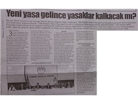 BASINDA BAROMUZ (Başkanımız Av. Bilgin Yeşilboğaz, TBB'de Baro Başkanları Toplantısına Katıldı)