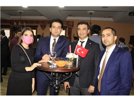 MERSİN BAROSU CUMHURİYET RESEPSİYONU DÜZENLEDİ