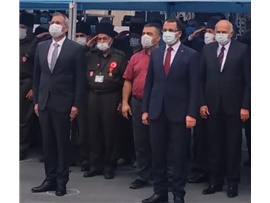 MERSİN BAROSU İLÇE TEMSİLCİLİKLERİMİZ CUMHURİYET BAYRAMI ÇELENK SUNMA TÖRENİNE KATILDI