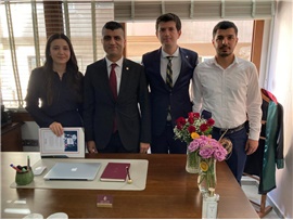 AV. AYŞE SARI'NIN OFİS AÇILIŞINI YAPTIK