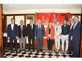 MERSİN BAROSU CUMHURİYET RESEPSİYONU DÜZENLEDİ