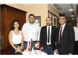 MERSİN BAROSU CUMHURİYET RESEPSİYONU DÜZENLEDİ