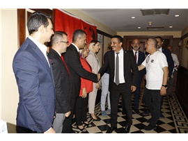 MERSİN BAROSU CUMHURİYET RESEPSİYONU DÜZENLEDİ