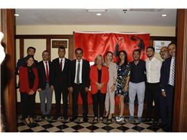 MERSİN BAROSU CUMHURİYET RESEPSİYONU DÜZENLEDİ