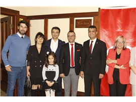 MERSİN BAROSU CUMHURİYET RESEPSİYONU DÜZENLEDİ