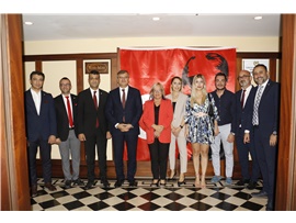 MERSİN BAROSU CUMHURİYET RESEPSİYONU DÜZENLEDİ