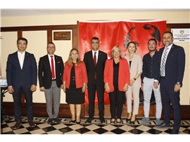 MERSİN BAROSU CUMHURİYET RESEPSİYONU DÜZENLEDİ