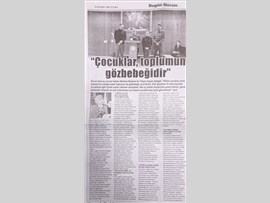 BASINDA BAROMUZ (Mersin Barosu Çocuk Hakları Merkezi Bşk. Av. Ruşen Ayşen Ayılgan'ın 'Dünya Çocuk Hakları Haftası' Basın Açıklaması)