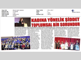 BASINDA BAROMUZ (Kadına Yönelik Şiddet Söyleşisi)