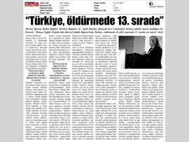 BASINDA BAROMUZ (Kadına Yönelik Şiddet Söyleşisi)