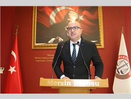 MERSİN BAROSU AV. TAHİR ELÇİ’Yİ ANDI