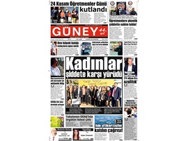 BASINDA BAROMUZ (Mersin Barosu, Kadına Şiddete Sıfır Tolerans Yürüyüşüne Katıldı)
