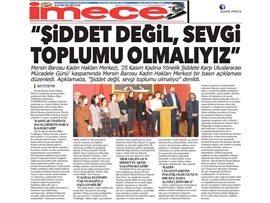 BASINDA BAROMUZ (Kadına Şiddete Karşı Uluslararası Mücadele Günü Basın Açıklaması)