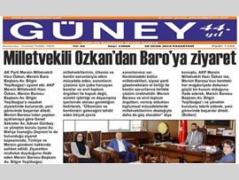 BASINDA BAROMUZ (Milletvekili Hacı Özkan'dan Baro Başkanımıza Ziyaret)