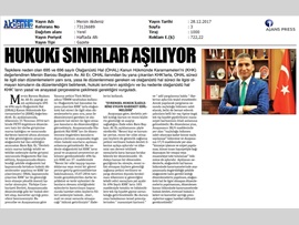 BASINDA BAROMUZ (Başkanımızın 695 ve 696 Sayılı OHAL KHK'larını Değerlendirdi)