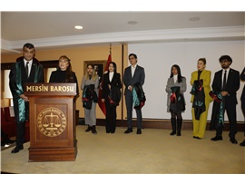 11 STAJYER AVUKATIMIZ CÜBBE GİYDİ