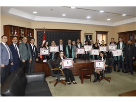 11 STAJYER AVUKATIMIZ CÜBBE GİYDİ