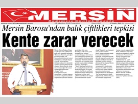 BASINDA BAROMUZ (Balık Çiftliklerine Tepki)