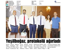 BASINDA BAROMUZ (Baro Başkanımız, Kent Protokolünü Makamında Ağırladı)