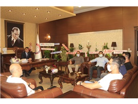 MERSİN BİTLİSLİLER DERNEĞİ’NDEN BAŞKANIMIZ AV. GAZİ ÖZDEMİR’E ZİYARET