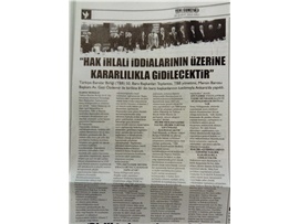 TBB ve Baro Başkanları, depremzedeler için toplandı