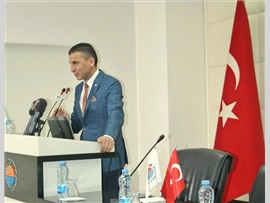 Baro başkanımız ,Ticaret ve Sanayi odası tarafından düzenlenen seminere katıldı.