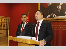 BARO BŞK. AV. ALİ ER: “GÜÇLÜ BİR BARO İNŞA EDİYORUZ”