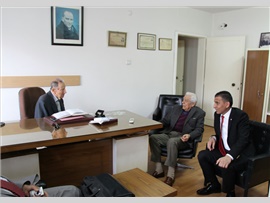 BARO BAŞKANIMIZ AV. ALİ ER’DEN,  AVUKATLIK MESLEĞİNİN DUAYENLERİNE ZİYARET