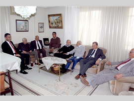 BARO BAŞKANIMIZ AV. ALİ ER’DEN,  AVUKATLIK MESLEĞİNİN DUAYENLERİNE ZİYARET