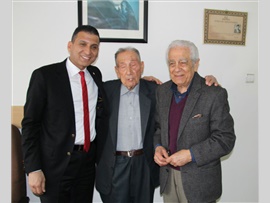 BARO BAŞKANIMIZ AV. ALİ ER’DEN,  AVUKATLIK MESLEĞİNİN DUAYENLERİNE ZİYARET