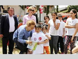 23 Nisan Şenliği Gözne İlkokulunda Yapıldı